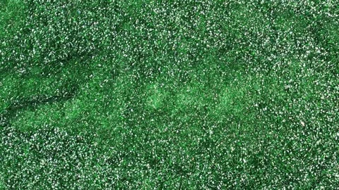 This aerial view captures the organized spread of glass waste. Video stock 306898362