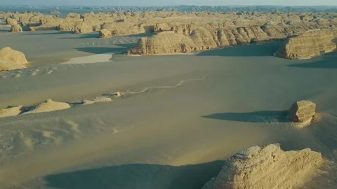 Aerial view of a cargo ship stranded off the coast of the city of Al-Jubail. Video stock 149331515
