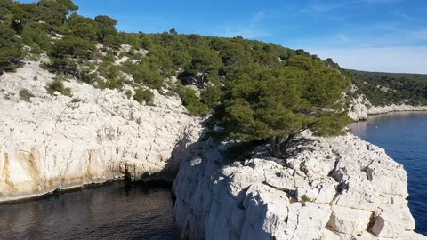 Aerial view of Cassis Video stock 104420710