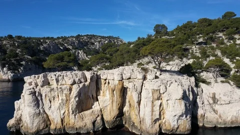 Aerial view of Cassis Video stock 104421899