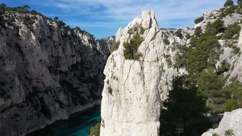 Aerial view of Cassis Stock-Footage 104422311
