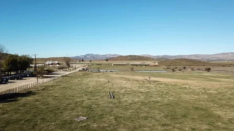Aerial view of the Cava de Marcelo, Ojos Negros Stock-Footage 104234886