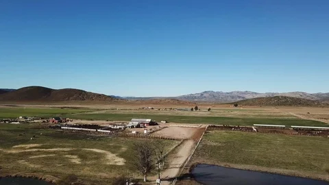 Aerial view of the Cava de Marcelo, Ojos Negros 스톡 동영상 104235100