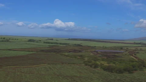 An Aerial View of Central Maui Video stock 51554926