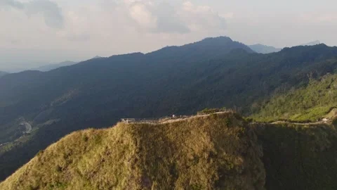  Aerial view of Chee Dao hill Chiang Rai Thailand Stock Footage 224656325