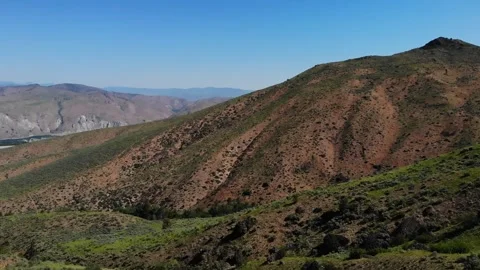 Aerial View of Chelan Mountains 스톡 동영상 243334411