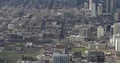 Aerial View of Chicago City Skyline with Cars Traffic on Busy Street Rush Hour 4k or 4k+ Resolution