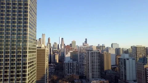 Aerial View of Chicago, Illinois - 4k Video stock 104091153