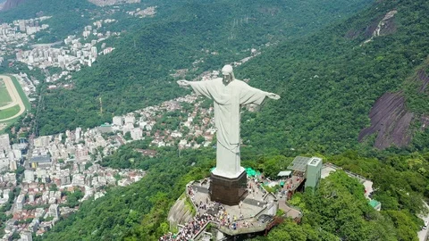 A statue of Jesus climbed up a hill in Brazil just to T-pose :  r/PewdiepieSubmissions