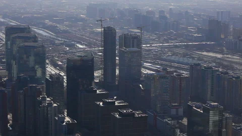 Aerial View of the city of Beijing Stock-Footage 143302334