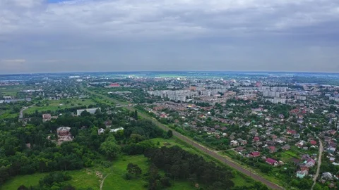 berdichev Aerial View City Berdichev Ukraine | Stock Video | Pond5