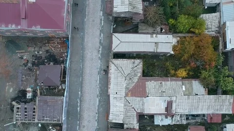 Aerial view on City Stock Footage 82045160