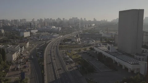 Aerial view of a city 스톡 동영상 129421831