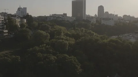 Aerial view of a city Stock Footage 129505367
