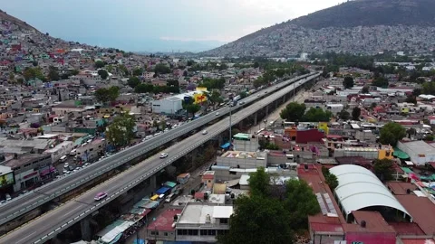 Aerial view of city Stock Footage 130422786