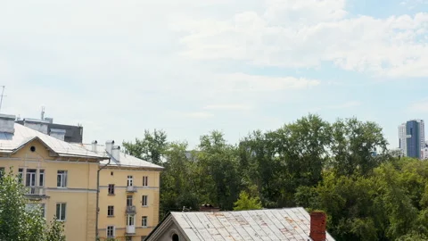 Aerial view of the city Stock Footage 149554142