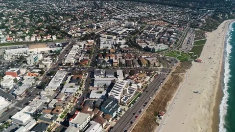 An aerial view of a city Stock Footage 156333726