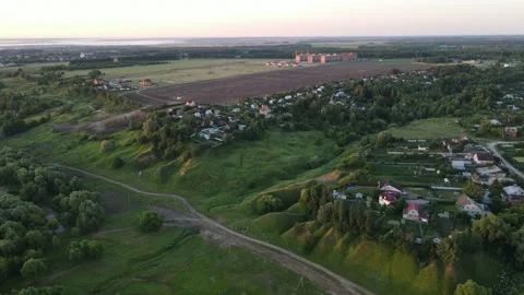 Aerial view of the city Stock Footage 202231576