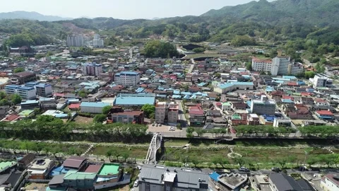 Aerial view of the city Stock-Footage 303402157