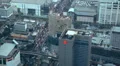 Aerial View Of City Skyline Bangkok, Thailand, Rachaprarop, Pratunam, Skyscraper HD Footage
