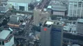Aerial View Of City Skyline Bangkok, Thailand, Rachaprarop, Pratunam, Skyscraper HD Footage