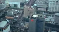 Aerial View Of City Skyline Bangkok, Thailand, Rachaprarop, Pratunam, Skyscraper HD Footage
