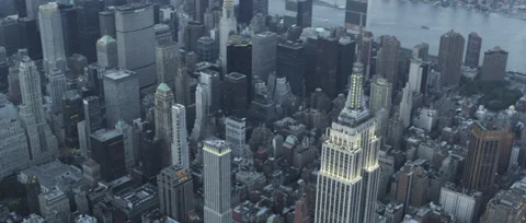 Aerial View of Cityscape 2 Stock Footage 30362609