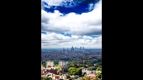 Aerial view cityscape of Brussels Stock Footage 306337469