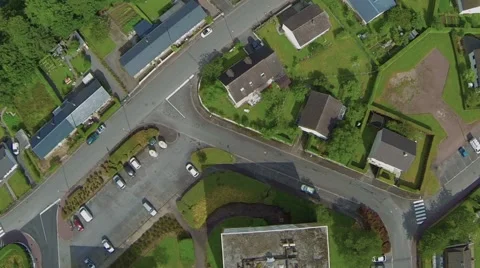 Aerial View of cityscape Stock Footage 60452690