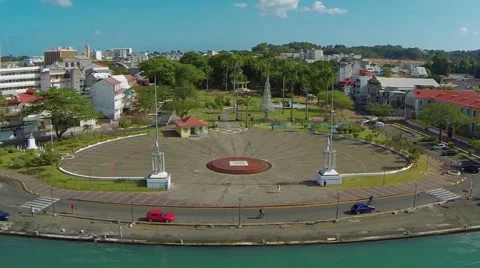 Aerial View of cityscape Stock Footage 60603466