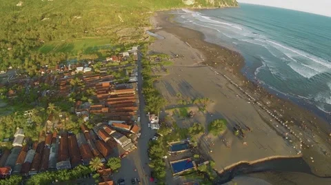 Aerial View of cityscape Stock Footage 60603559