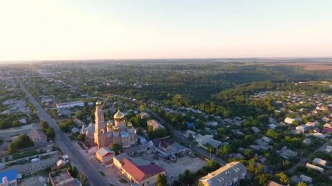Aerial view of cityscape. Stock Footage 105363840