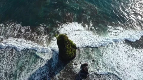 Aerial view of cliff 4K Stock-Footage 289768293