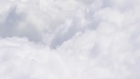 Aerial view of clouds and sky seen from a Plane Vidéo 78492472
