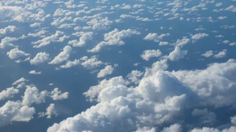 Aerial view of clouds Stock Footage 277476286