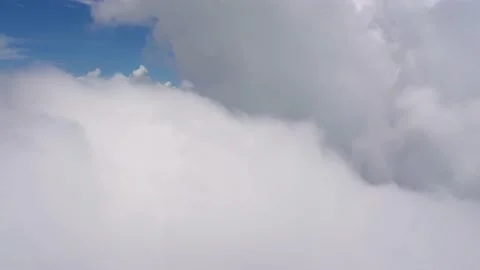 Aerial view of clouds in the sky Stock Footage 206768819