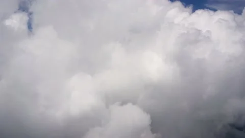 Aerial view of clouds in the sky Stock Footage 206768895