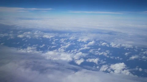 Aerial view of cloudy sky Stock Footage 126000485