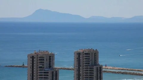 Aerial view of the coast 库存影片 751388
