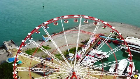 Aerial view of the coast Stock Footage 220644918