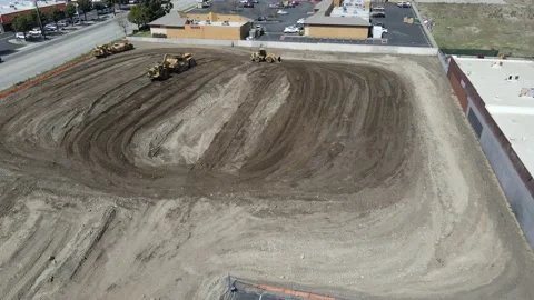 Aerial View Construction Project 库存影片 150898200