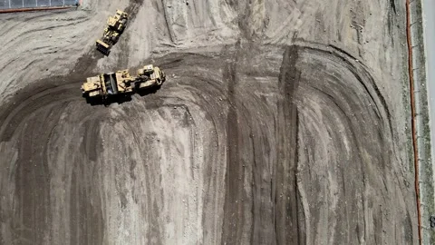 Aerial View Construction Project 스톡 동영상 150900028