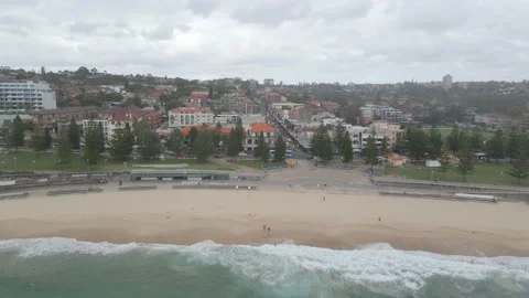 Aerial View Of Coogee Beach And Stock Video Pond5