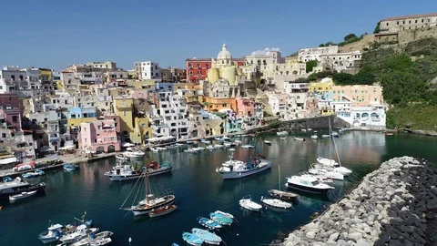 Aerial view of Corriccella Stock Footage 90446110