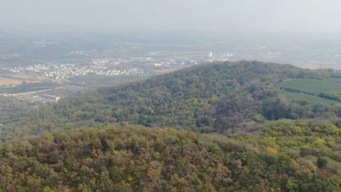 Aerial view of countryside 스톡 동영상 240156971