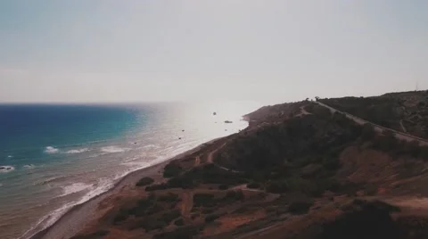 Aerial view of Cyprus Stock Footage 65488209