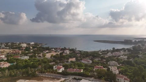Aerial View of Cyprus Stock Footage 311173386