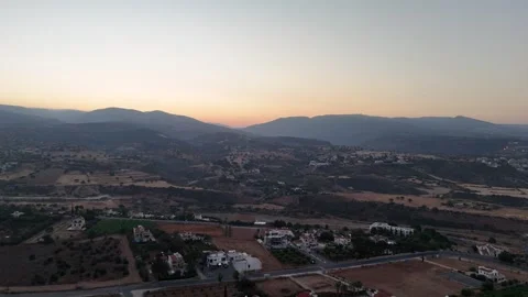 Aerial View of Cyprus Stock Footage 311460164