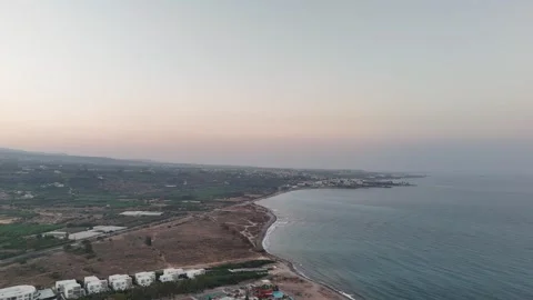 Aerial View of Cyprus Stock Footage 311460475