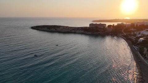 Aerial View of Cyprus Stock Footage 311460991